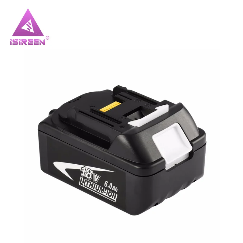 

6000mAh BL1860 Li-ion Battery Packs Replacement for Makita 18V BL1830 BL1850 Power Tool Rechargeable Battery 194230-4 LXT400