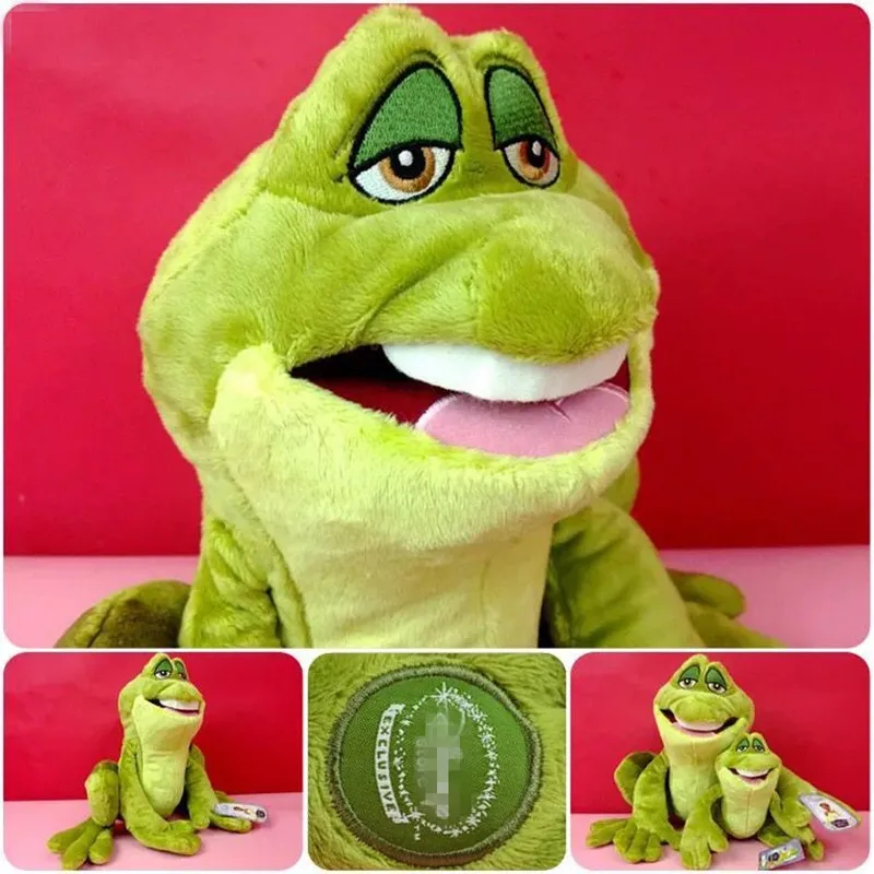 

1pieces/lot plush 30cm edition Cartoon Princess and frog naveen doll toy Children's pacify toys Christmas gift