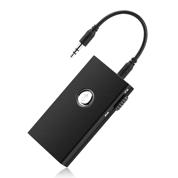 

Bluetooth Receiver/Transmitter, 2-in-1 Wireless Bluetooth Adapter with Stereo Music Transmission for Car / Home Audio System TV