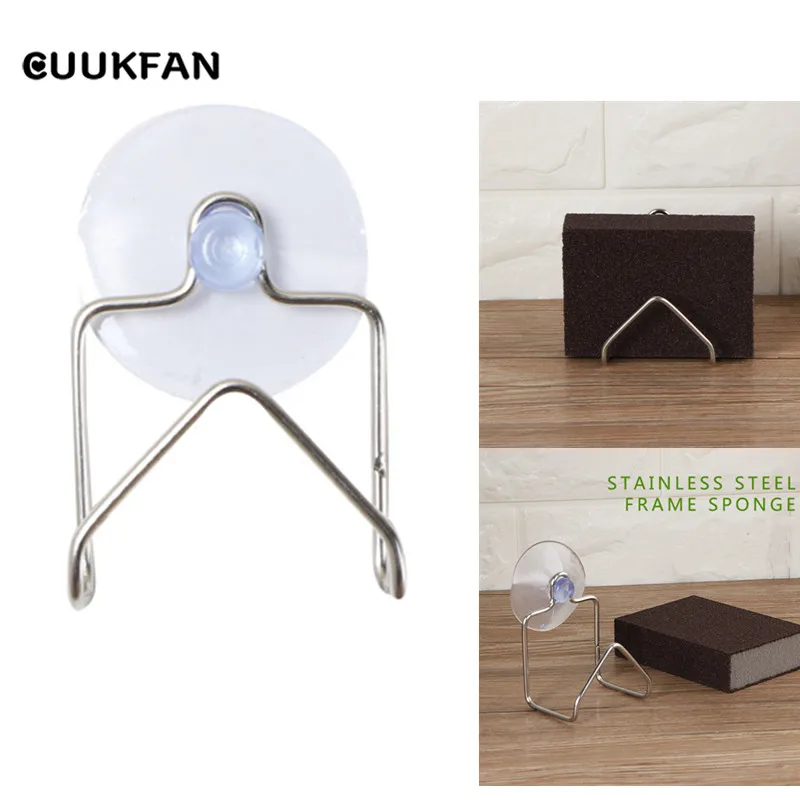 الفولاذ المقاوم للصدأ استنزاف رف الإسفنج رف طبق تجفيف المطبخ اكسسوارات المنظم المصاص بالوعة رف تخزين المطبخ أواني