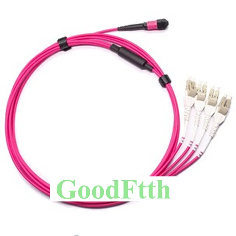 

Fiber Patch Cord Jumper MPO-LC Multimode OM4 6 Cores GoodFtth 20-100m