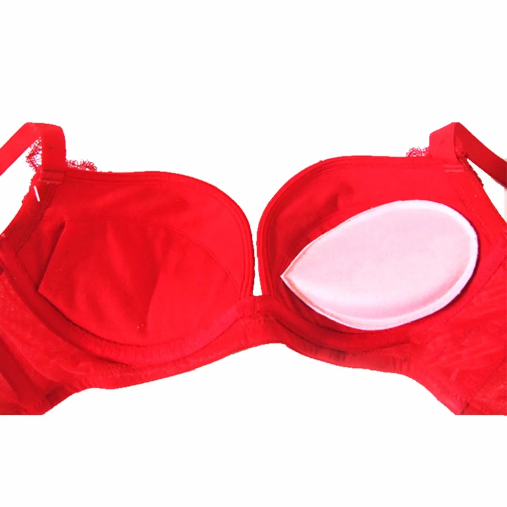 

1pair Removeable Form Pads Pushup Bra Pads Optional Foam Bra Pads Inserts Bikini Swimsuit Bra Breast Cup Extra Enhancer