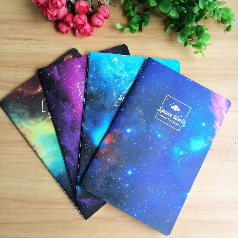 Новый Винтажный Romatic Starry sky series блокнот из крафт бумаги/журнал