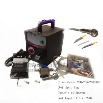

Jewellery Machines 110V/220V Graver Max Pneumatic Engraver Engraving Machine for Jewelry 1 HSS Graver