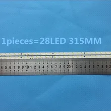 2 шт./лот L50E5000A V500H1-LS5-TLEM4 V500H1-LS5-TREM4 V500H1-LS5-TLEM4 светодиодный светильник полосы V500HJ1-LE1 LS5 28 светодиодный 315 мм, используемая часть