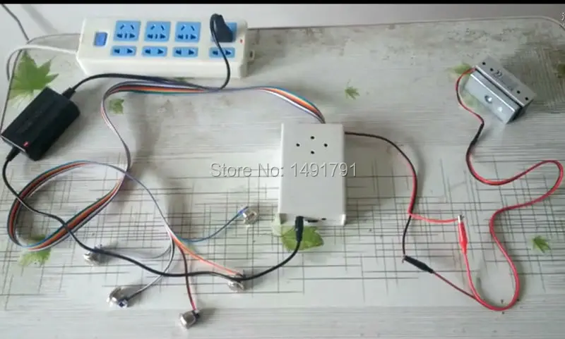 four metal button