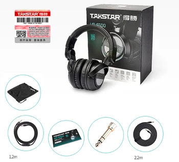 

TAKSTAR HD6500 dynamic stereo monitor Headphone professional for studio monitoring closed type with Apple MFi certification