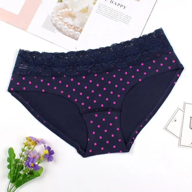 Female Underwear Lace Seamless Thongs Women's Pants Sexy Pearl G