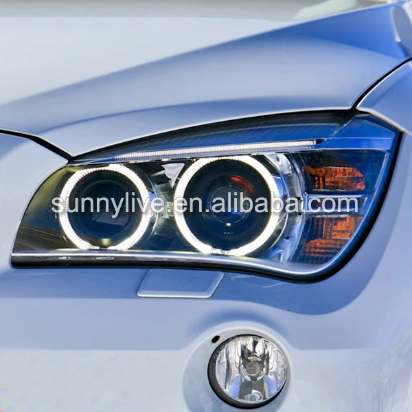 Для BMW X1 E84 Светодиодные ленты Ангельские глазки головного света D1S HID комплект 2009- год CN