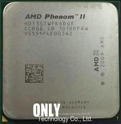 AMD Phenom II X6 1035T 2.6G Six Core CPU processor HDT35TWFK6DGR Socket ...