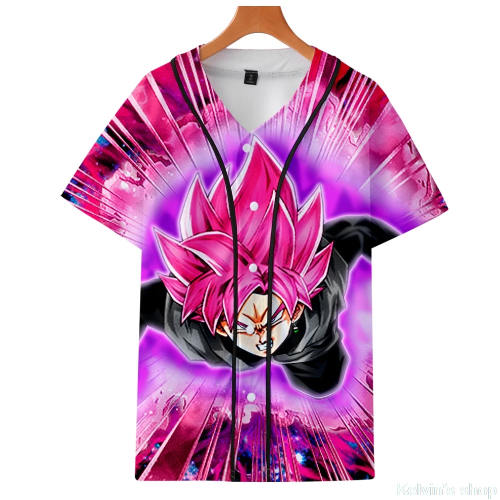 Футболка с принтом Dragon Ball Clothe Man футболки для женщин детские тонкая Бейсбольная