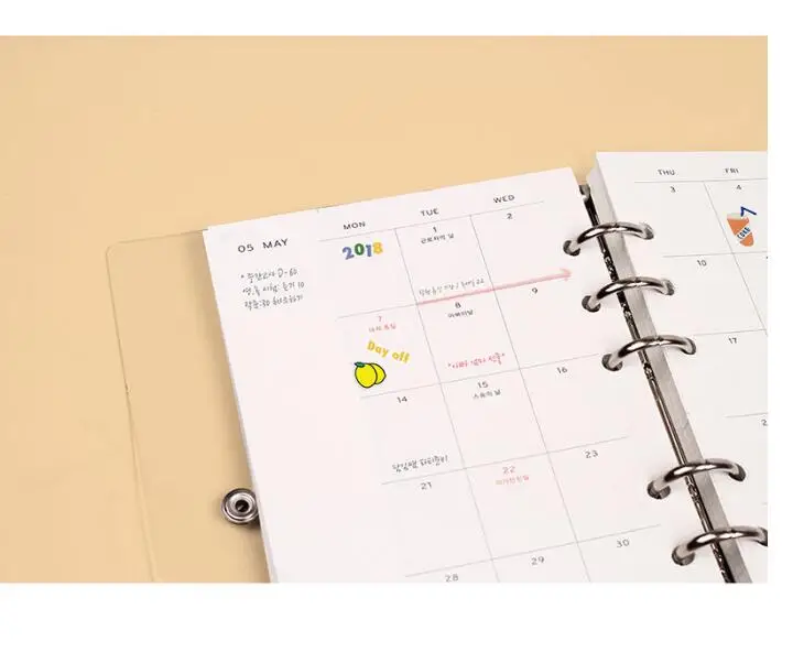 monthly daily planner