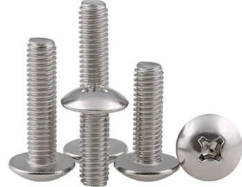 

304 stainless steel large flat head machine wire flat head machine screws