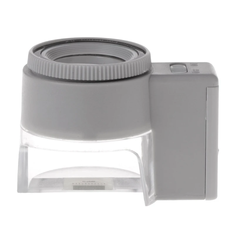 

8X Adjustable Stand Bright Magnifier Glass With LED Light Scale Magnifier Tool