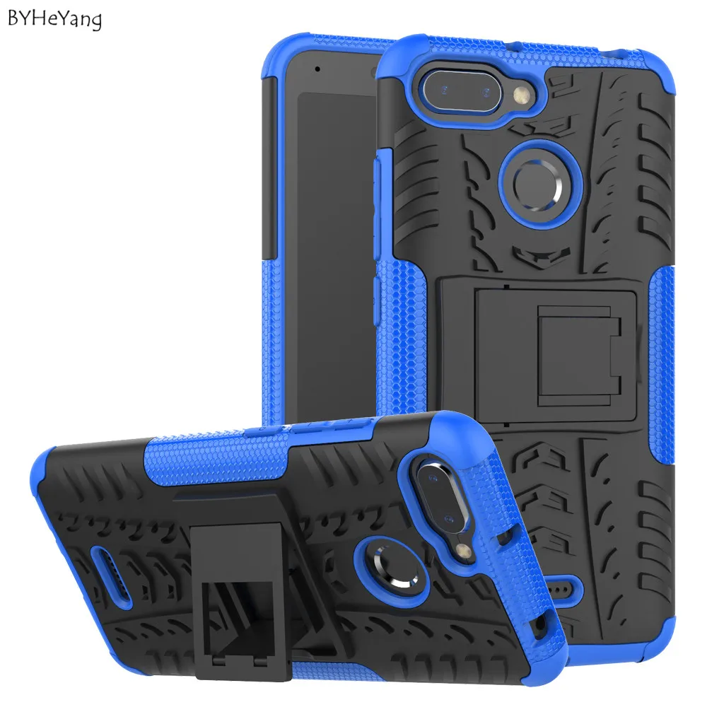 Cover Xiaomi Redmi 6 Case Rubber Robot Armor Phone Shell Hard Back for ON Redmi6 Protection Skin |
