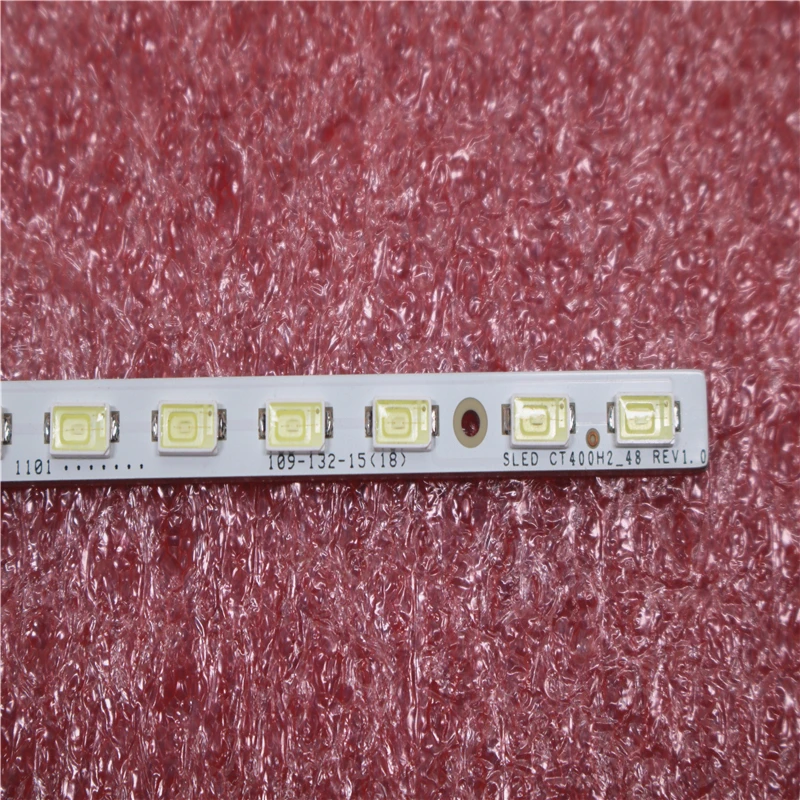 Для TCL L40P21FBD изделие лампа G40V40043112002 CT400H2-48 REV1.0 1 шт = 48LED 458 мм