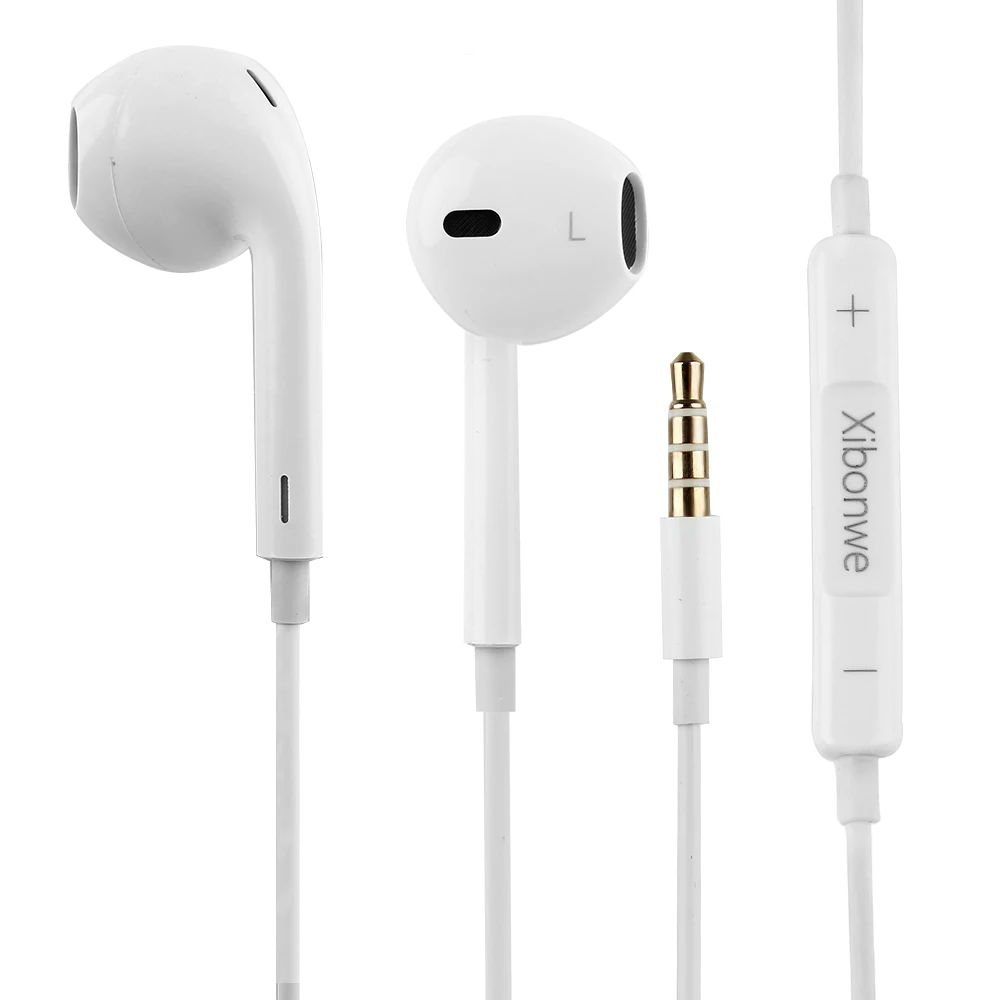 EWa i6 Headsets With Built-in Microphone 3.5mm In-Ear Wired Earphone for Mobile Phone xiaomi Earphones Headset | Электроника - Цена: 