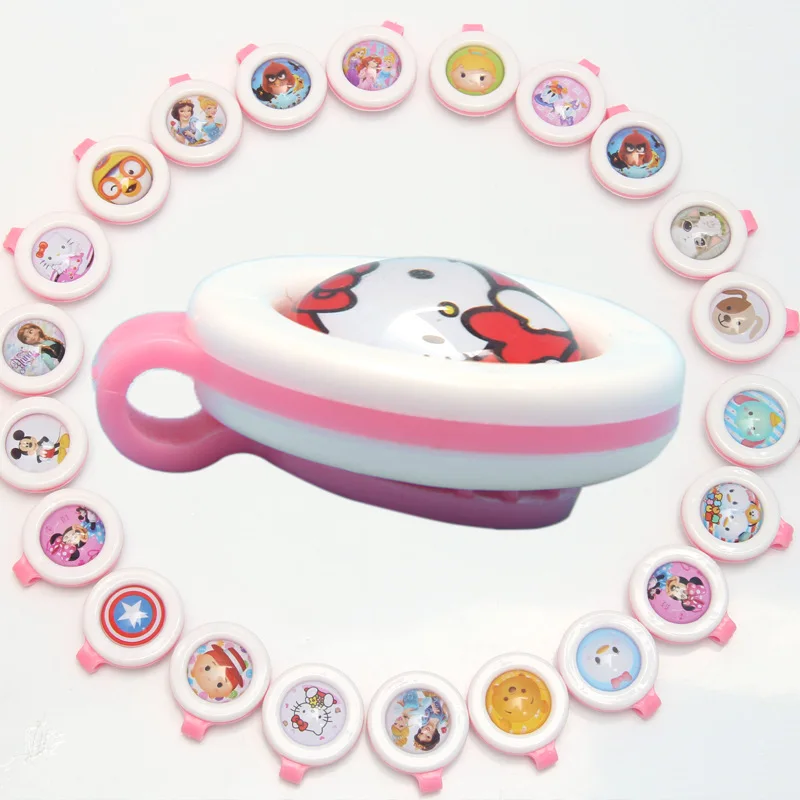 

4PCS/set Cartoon baby mosquito buckle Summer kids adult mosquito button bug repellent button pregnant women anti-mosquito brooch