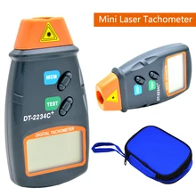 Бесконтактный тач инструмент ручной цифровой лазерный Фото Тахометр тестер RPM двигатели DC 9 В 2,5 об/мин-99999 об/мин