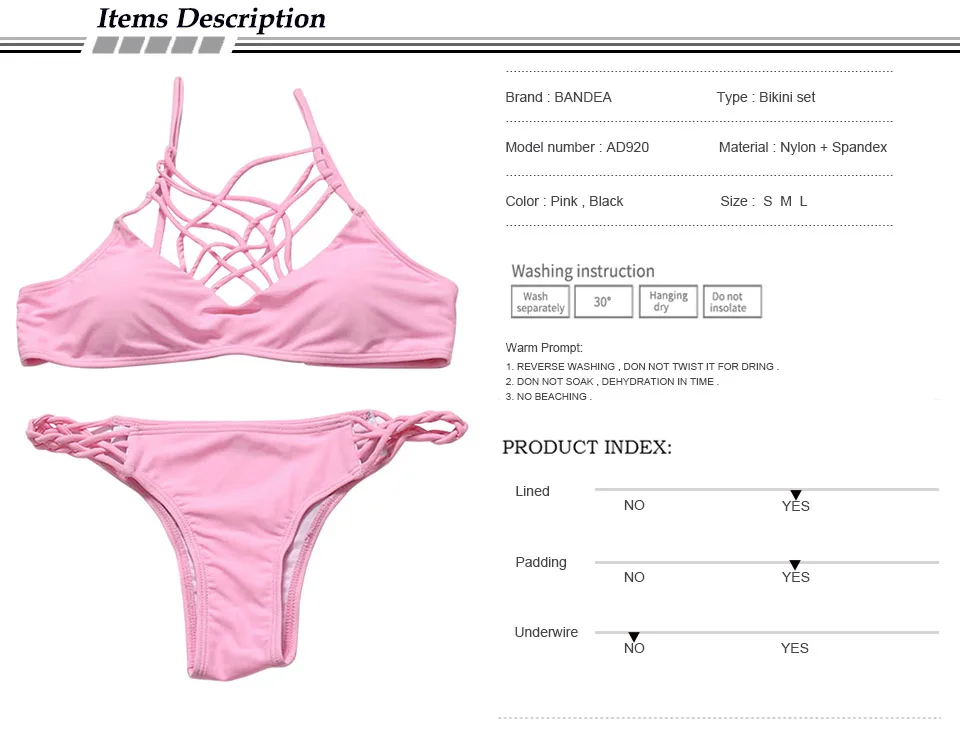 920 bikini detail