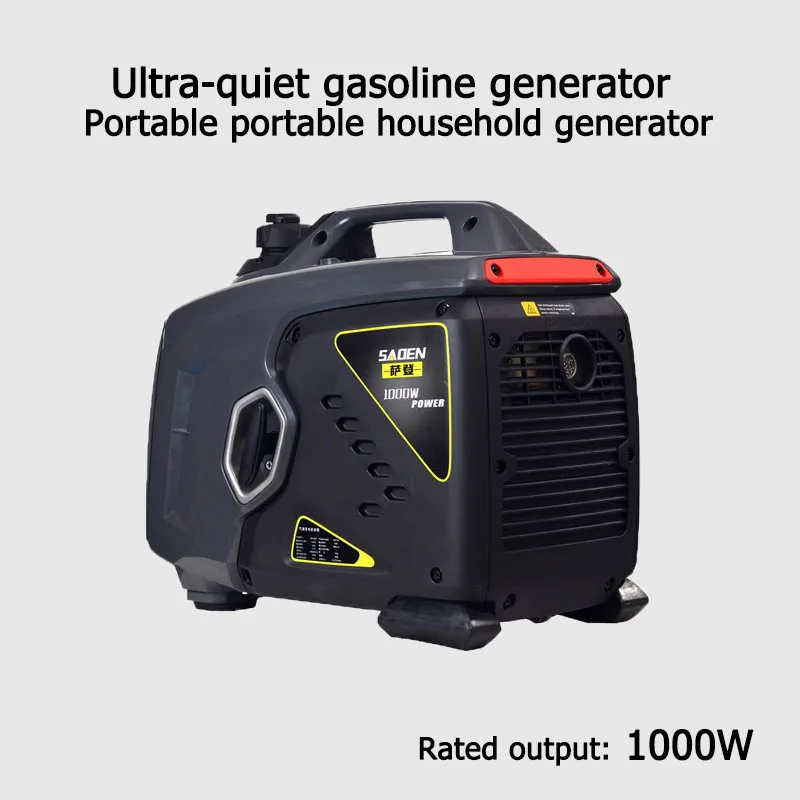 1000 Вт ультра-тихий портативный цифровой инвертор бензиновый генератор 220 в небольшой бензиновый генератор грузовик с кондиционер кемпинг 1000 Вт ультра-тихий портативный цифровой инвертор бензиновый генератор 220 в небольшой бензиновый генератор грузовик с кондиционер кемпинг