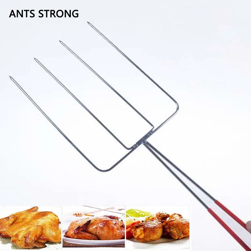 ANTS STRONG Oven roasting poultry chicken fork/2pcs outdoor household