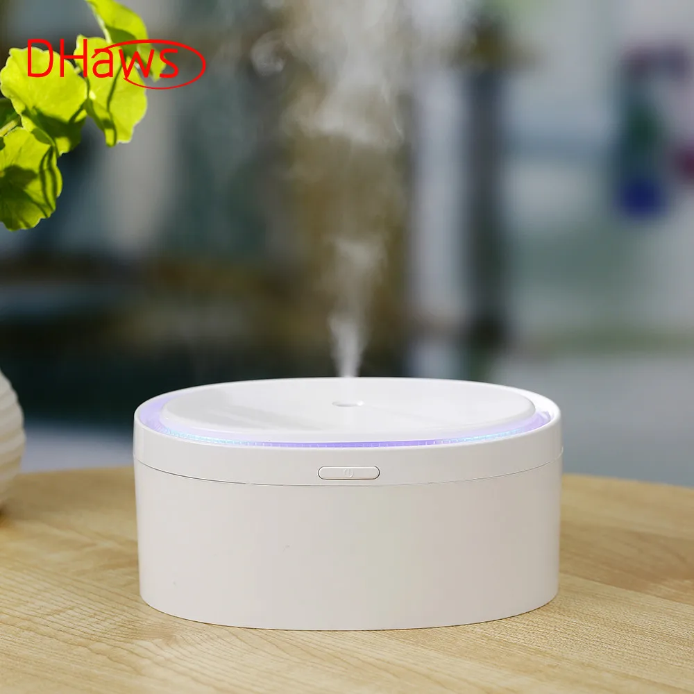 

DHaws USB Humidifier Air Aromatherapy Diffuser Mini Ultrasonic Electric Essential Oil Aroma Humidifier Diffuser with LED Lights