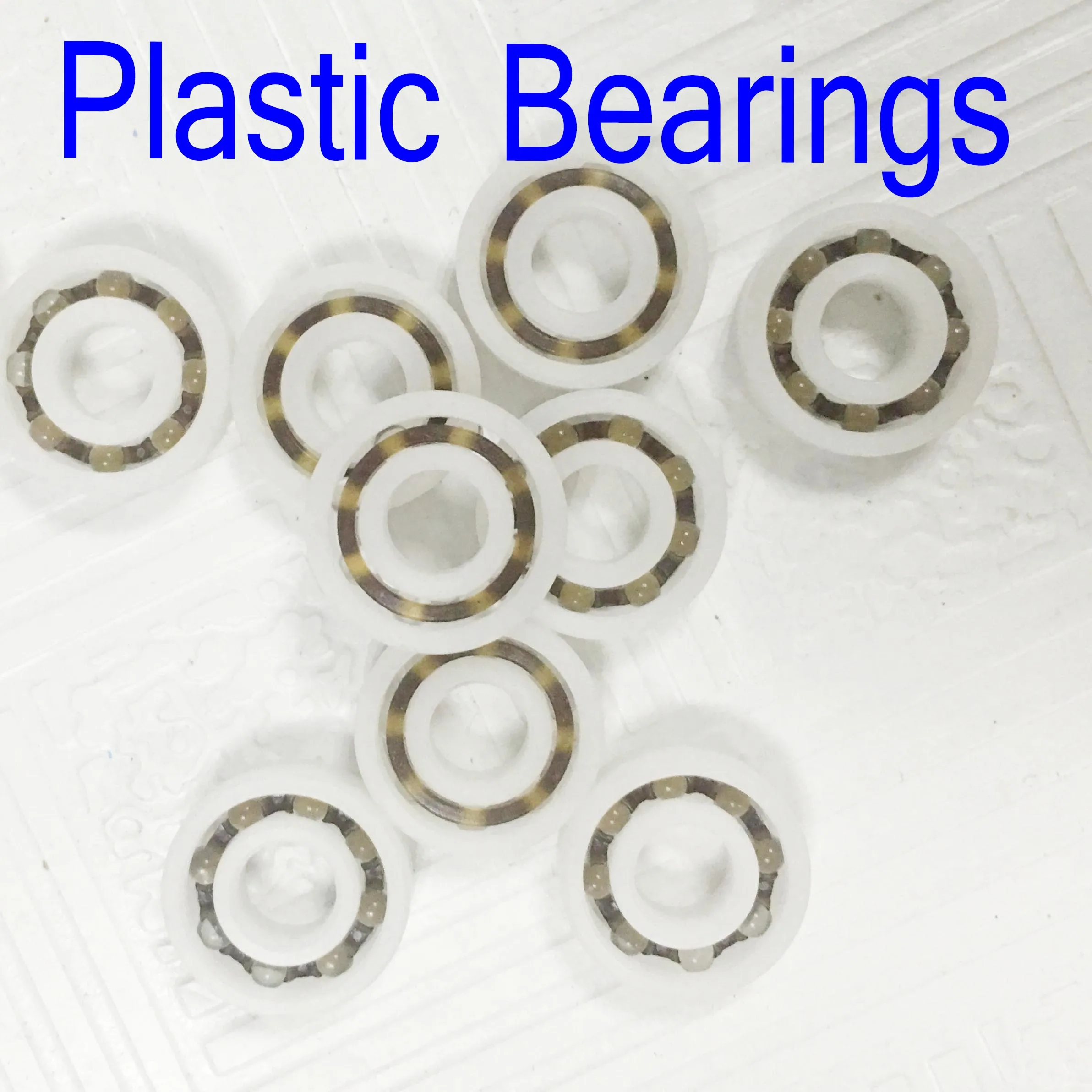 6903 POM (10PCS) Plastic ball bearings 17x30x7mm Glass Balls 17mm/30mm