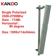 18dbi вертикальной поляризации 65 градусов 2300-2700 мГц Панель Антенна 2.4 г Wi-Fi антенны базовой станции Используйте FDD 4 г антенны, tdd антенны