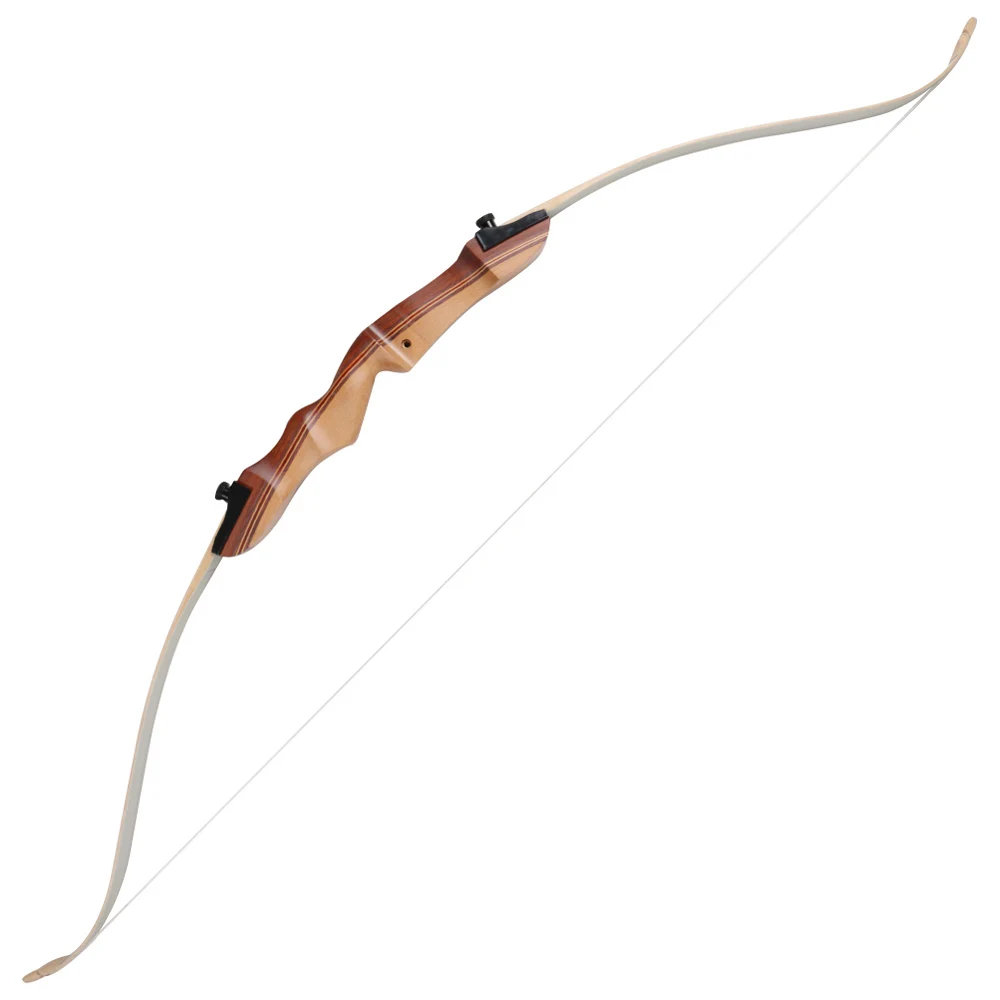 Youth training bow 62inch 28lbs wooden recurve bow for archery hunting