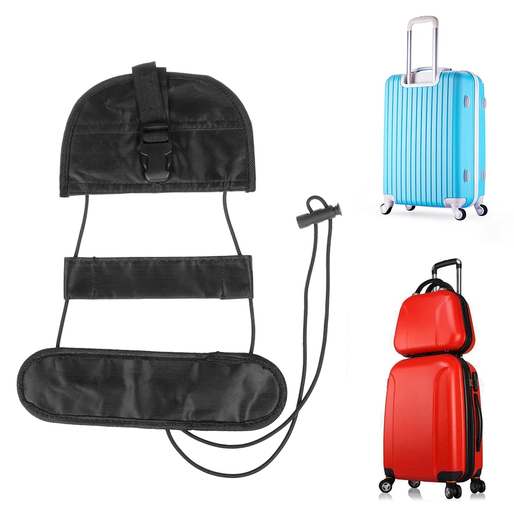 

Bag Bungee Luggage Backpack Carrier Strap Outdoor Travel Luggage Suitcase Adjustable Belt + A Bag Strap Carry On Bungee