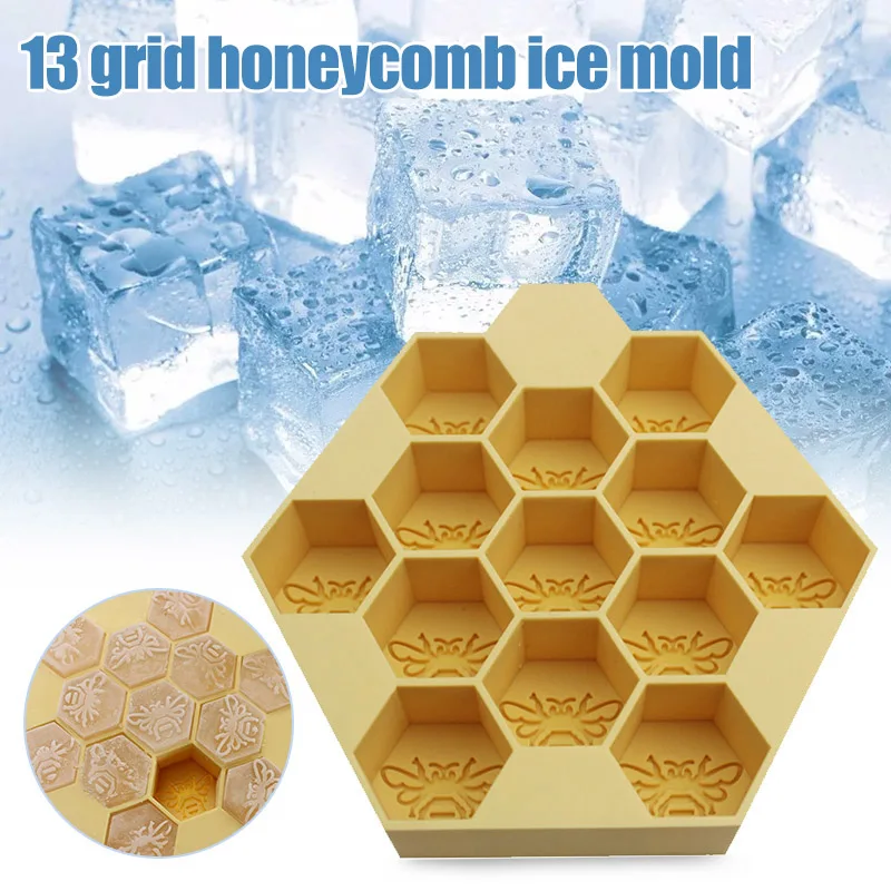 

Dropshipping 13 Grids Silicone Ice Mold Ice Cream Mould DIY Fondant Mousse Mould Tray MDP66