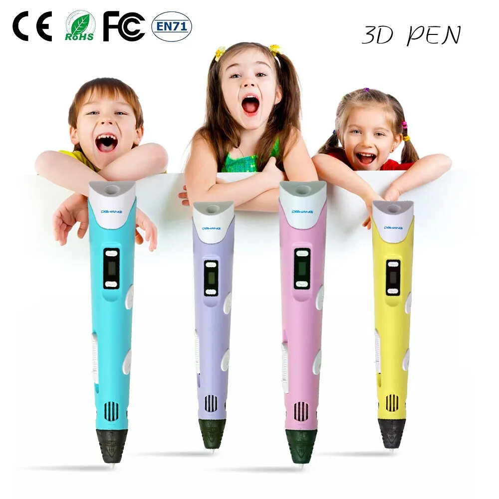 

3D Pens Printer High Quality Drawing Pen 3D Printing Pen With 9M Free Filament for Kid Handcraft