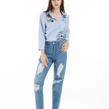 Повседневные джинсовые брюки тонкие женские по щиколотку винтажные отбеленные джинсы с высокой талией узкие молнии узкие брюки