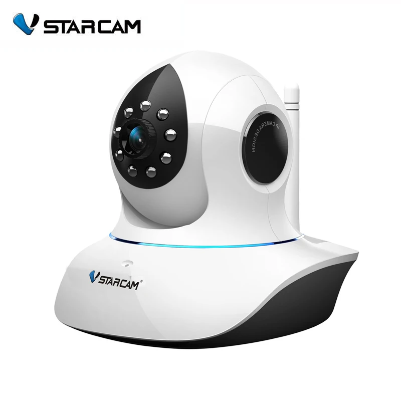 

Vstarcam C7838WIP P2P Plug and Play 720P MegaPixel HD Wireless IP Camera with Pan/Tilt SD Card Slot and IR Cut 720p(1280x720)