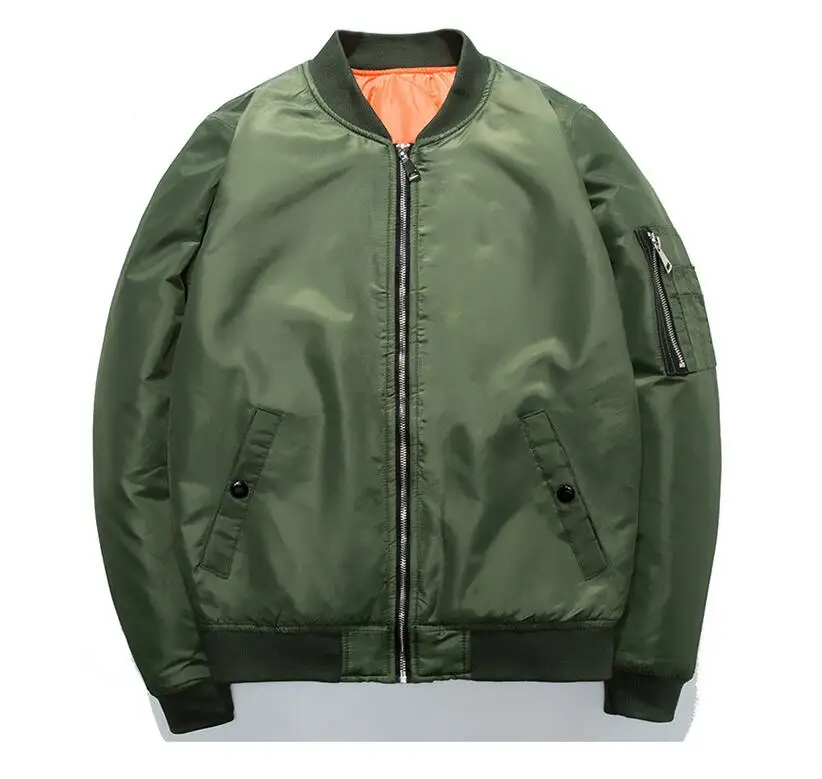 Épais L'armée army Hanche Ma1 vent D'houblon marine Décontractées Noir Hiver Coupe De Veste Green Bleu Hommes L'air Pilote 2018 Fleur Broderie Bomber Automne Vestes l3JF1uTKc