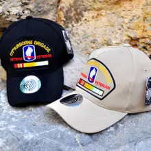 Американская армия 173TH AIRBORNE BRIGADE тактическая вышитая Бейсболка Шляпа