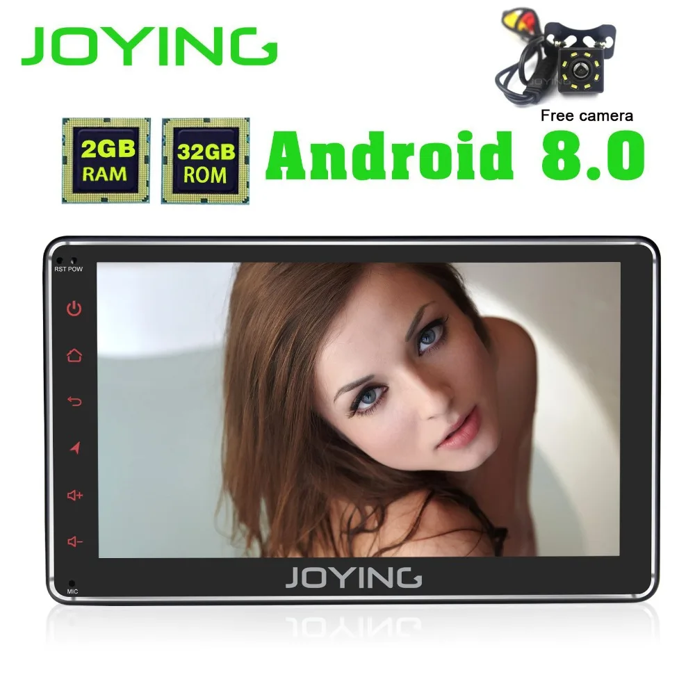 

JOYING 7" Single DIN Tape Recorder Universal Android 8.0 Car Radio Stereo GPS Navigation Head Unit For Most Nissan Toyota Honda