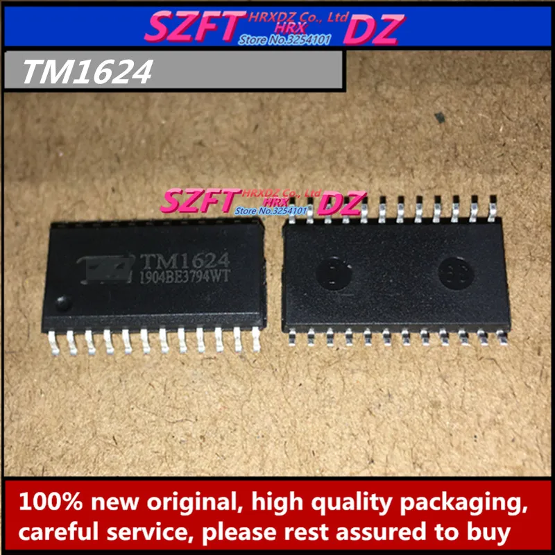 

SZFTHRXDZ 100% new original 10PCS TM1624 TM1623 TM1627 TM1628 TM1638 TM1639 SOP