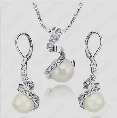 

hot sell new - Pearl Necklace/Earring Jewelry Set