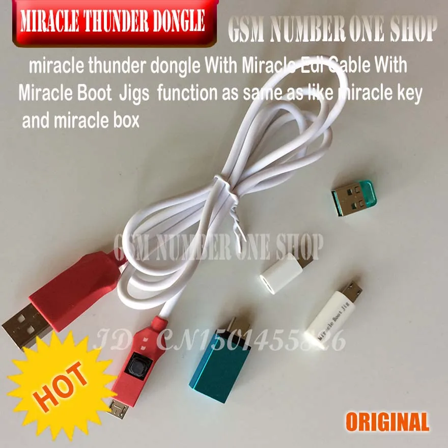 miracle thunder dongle +cable - gsmjustoncct-D