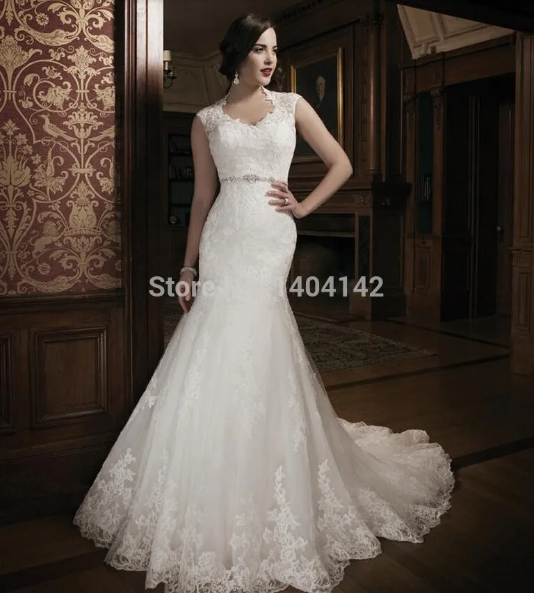 2015-fashionable-cathedral-train-white-or-ivory-short-sleeves-long-lace-mermaid-wedding-dresses-sexy-vestido