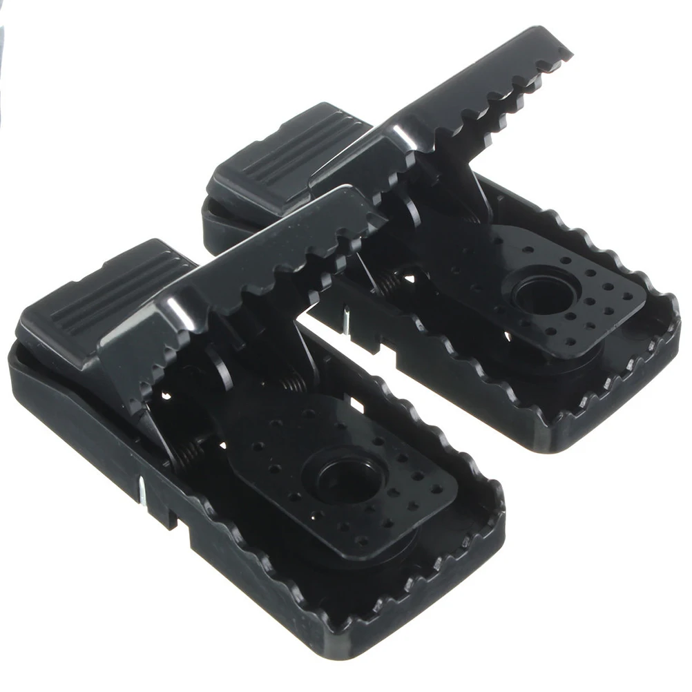 

2Pcs/Set Reusable Rat Catching Mice Mouse Traps Mousetrap Bait Snap Spring Rodent Catcher Pest Control