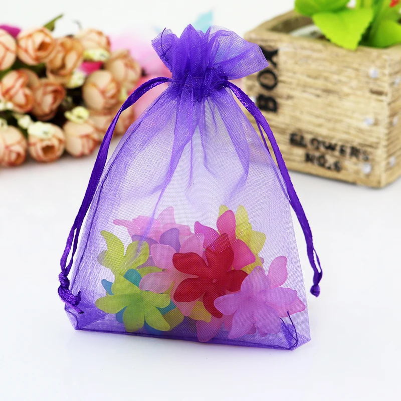 Aliexpress 1000pcs Lot Drawable Colorful Small Organza Aliexpress 1000pcs Lot Drawable Colorful Small Organza Bags 5x7cm Favor Wedding Christmas Gift Bag Jewelry Packaging Pouches From Reliable
