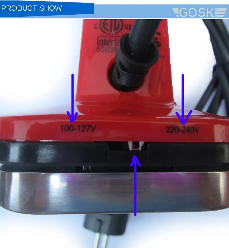 Игоски лыжи и сноуборд воск нагревательный Железный инструмент 100-127 в и 220-240 В. CE