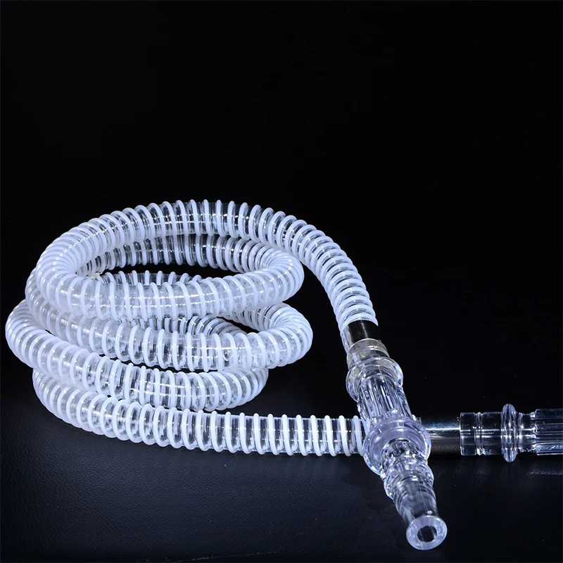 

2019 Hot Sale Portable 1.8 m Arab Acrylic Hookah Hose Chicha Narguile Shisha Pipe Accessories Manufacturers Supply