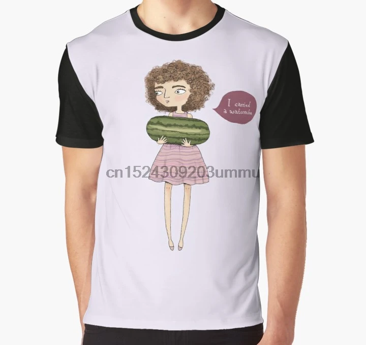 

All Over Print 3D Tshirt Men Funny T Shirt Dirty Dancing - I carried a watermelon Graphic T-Shirt
