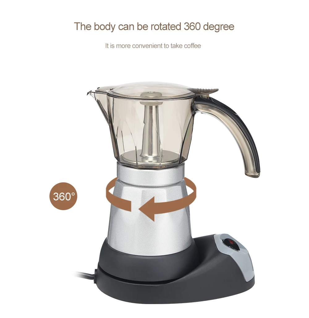 Электрическая кофеварка для эспрессо Moka coffee Percolators, Итальянская Кофеварка Mocha, 220 V-240 V, фильтр для плиты, Перколятор, кофейник