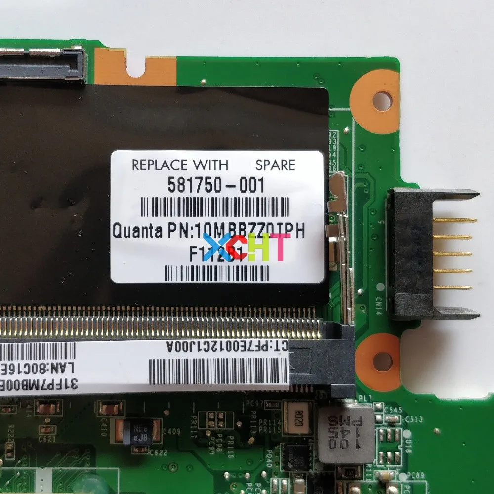581750-001 DA0FP7MB6D1 SU2300 для hp Pavilion DM DM1-1000 Серия ноутбуков, ноутбуки материнская плата протестирована и работает идеально
