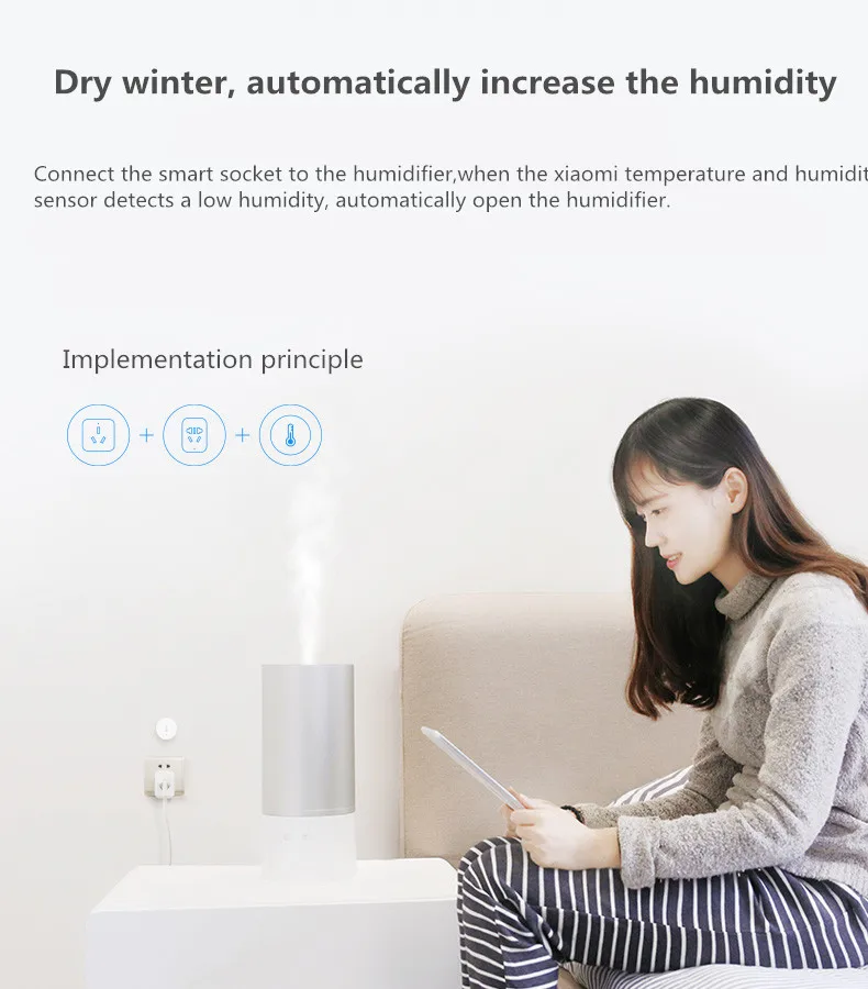 Xiaomi шлюз Aqara Zigbee wifi управление Умный дом автоматизация наборы умная розетка датчик температуры и влажности для Android IOS APP